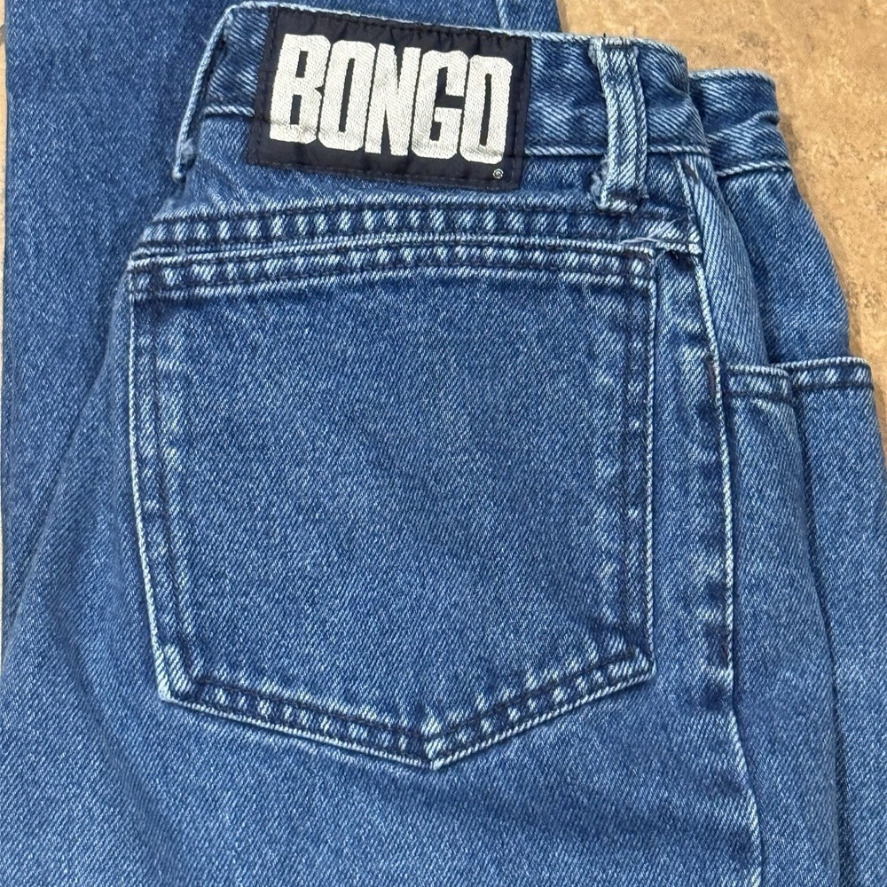 Vintage Bongo by Gene Montesano Size 11 Jeans High Rise USA 26x30 Style 4-02